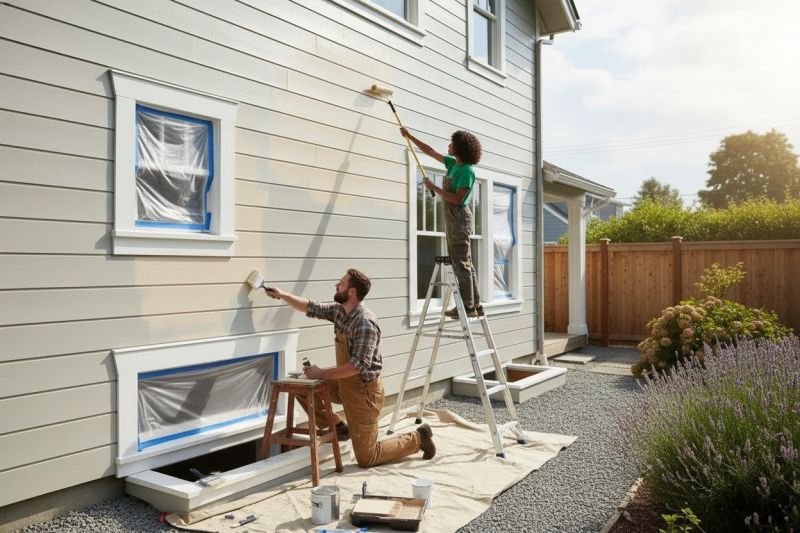 Siding Painting