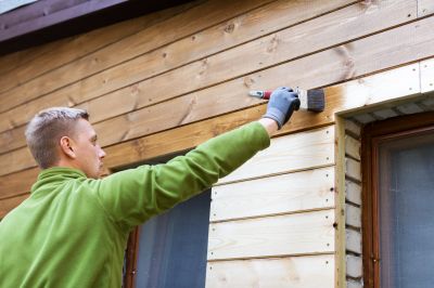 Spring Siding Painting